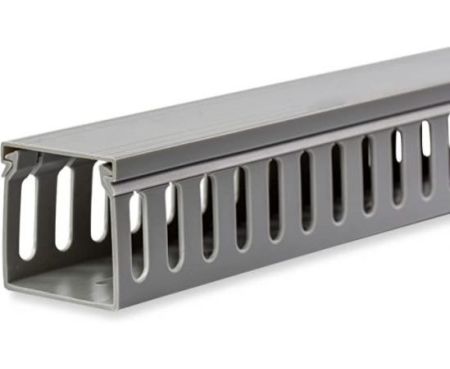Wiring Duct Server Rack Cable Management Open Slot Wire Raceway for Network & A/V Cables 2m